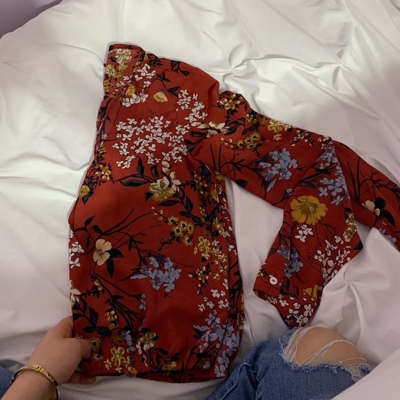 Forever 21 Tops - Floral Blouse